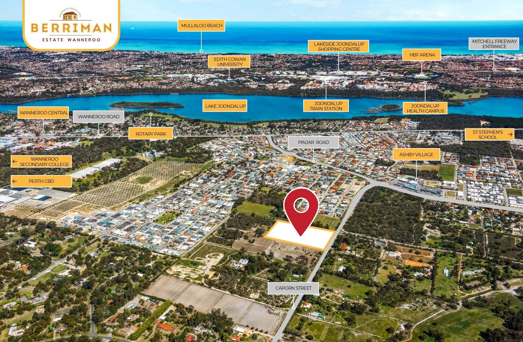 [Land for Sale] Berriman Estate, Wanneroo OpenLot